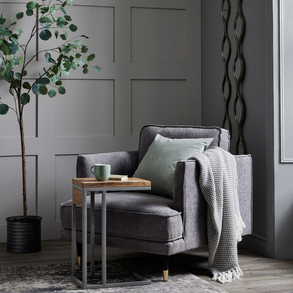 Avida Grey Large Arm Chair