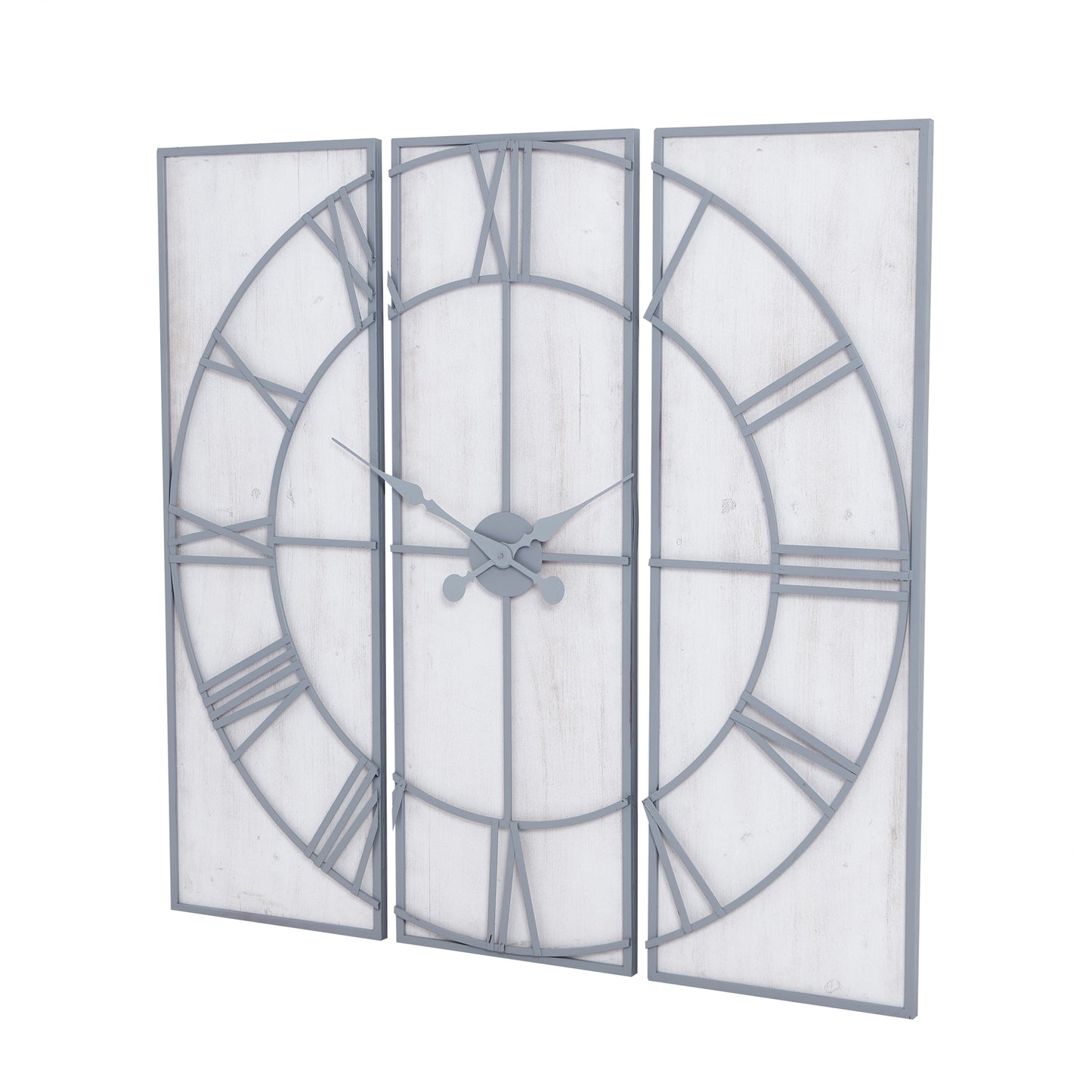 Ariana Panelled Wall Clock