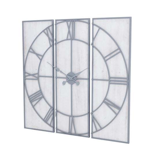 Ariana Panelled Wall Clock