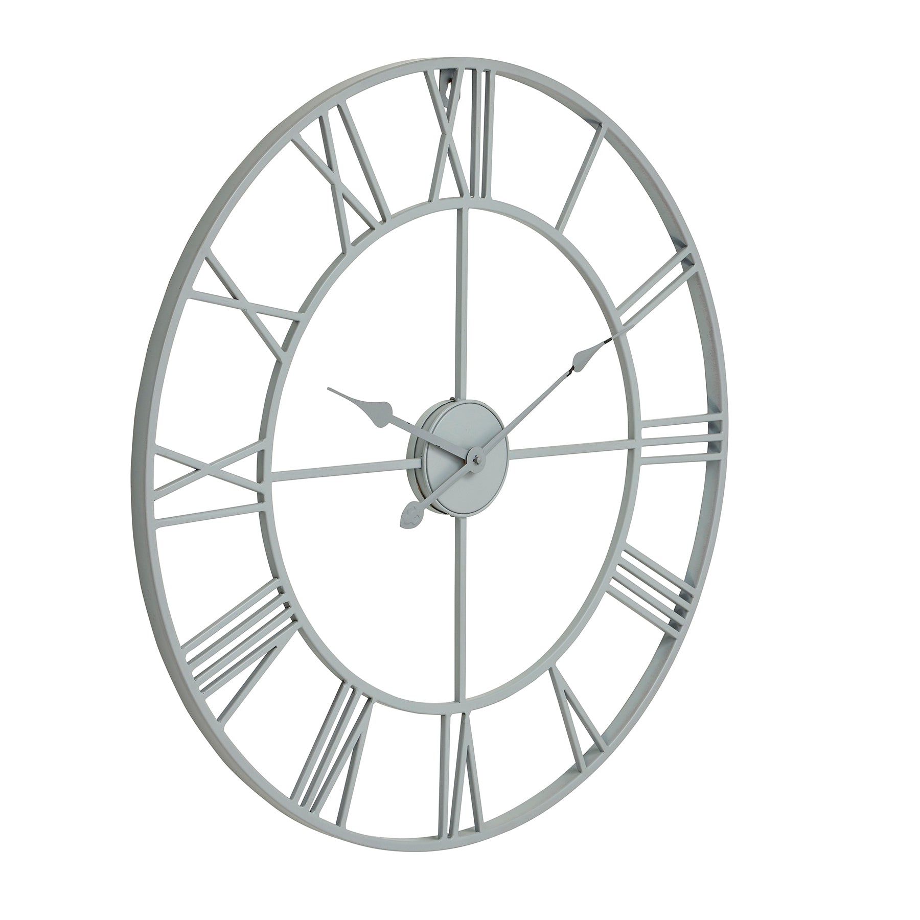Maravilla Grey Skeleton Wall Clock