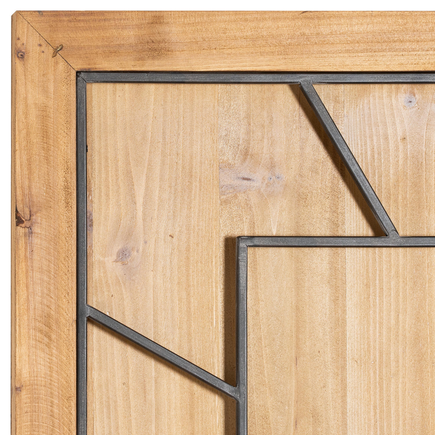 Norwood Square Wooden Wall Clock - Large