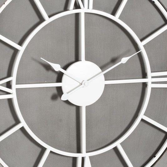 Norwood Grey Wall Clock