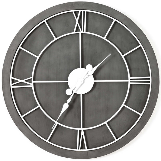 Norwood Grey Wall Clock