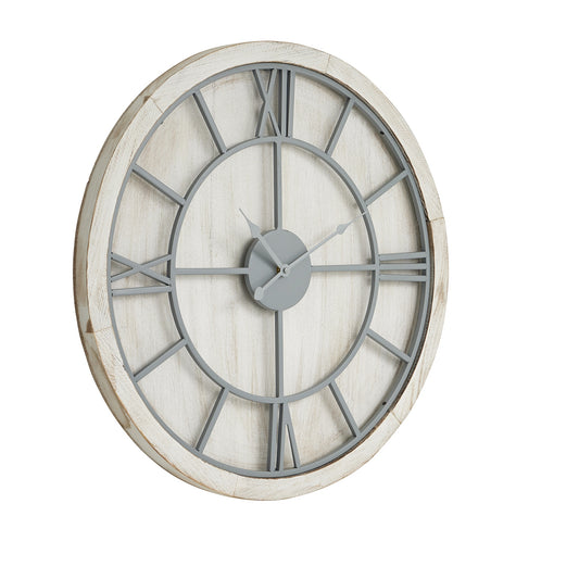 Norwood White Wall Clock