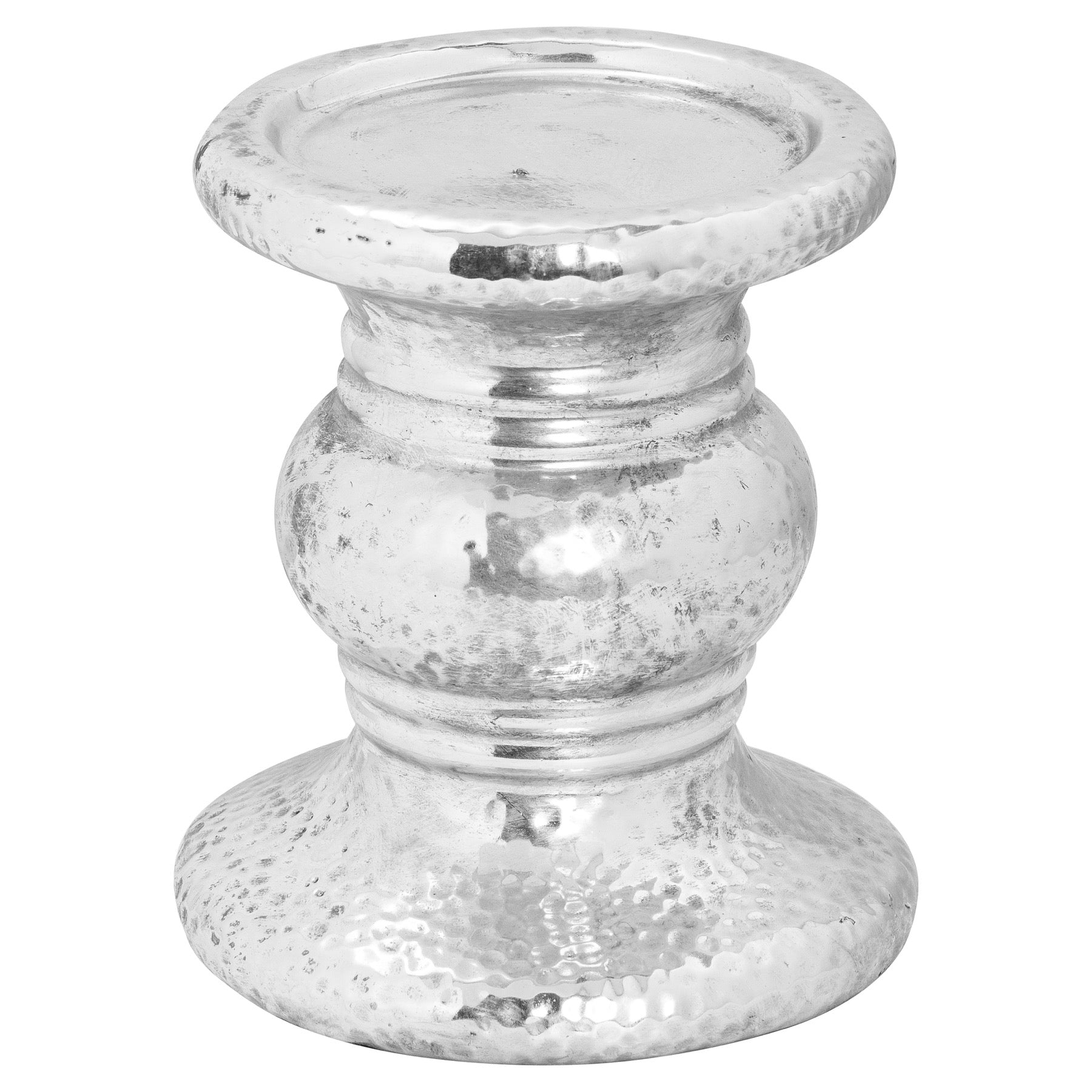 Claremont Silver Candle Holder - Medium