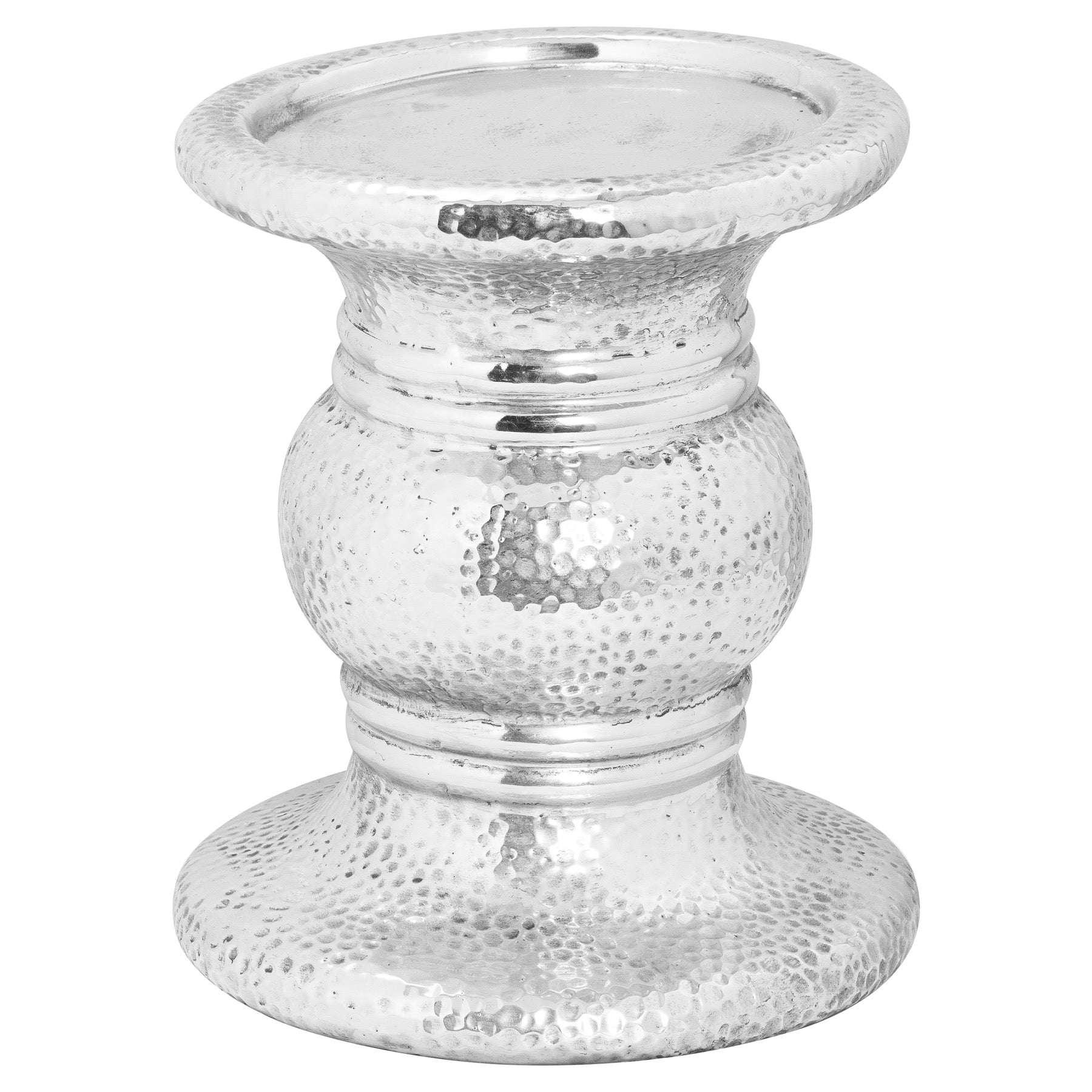 Claremont Silver Candle Holder - Large
