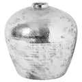 Lucente Hammered Silver Vase