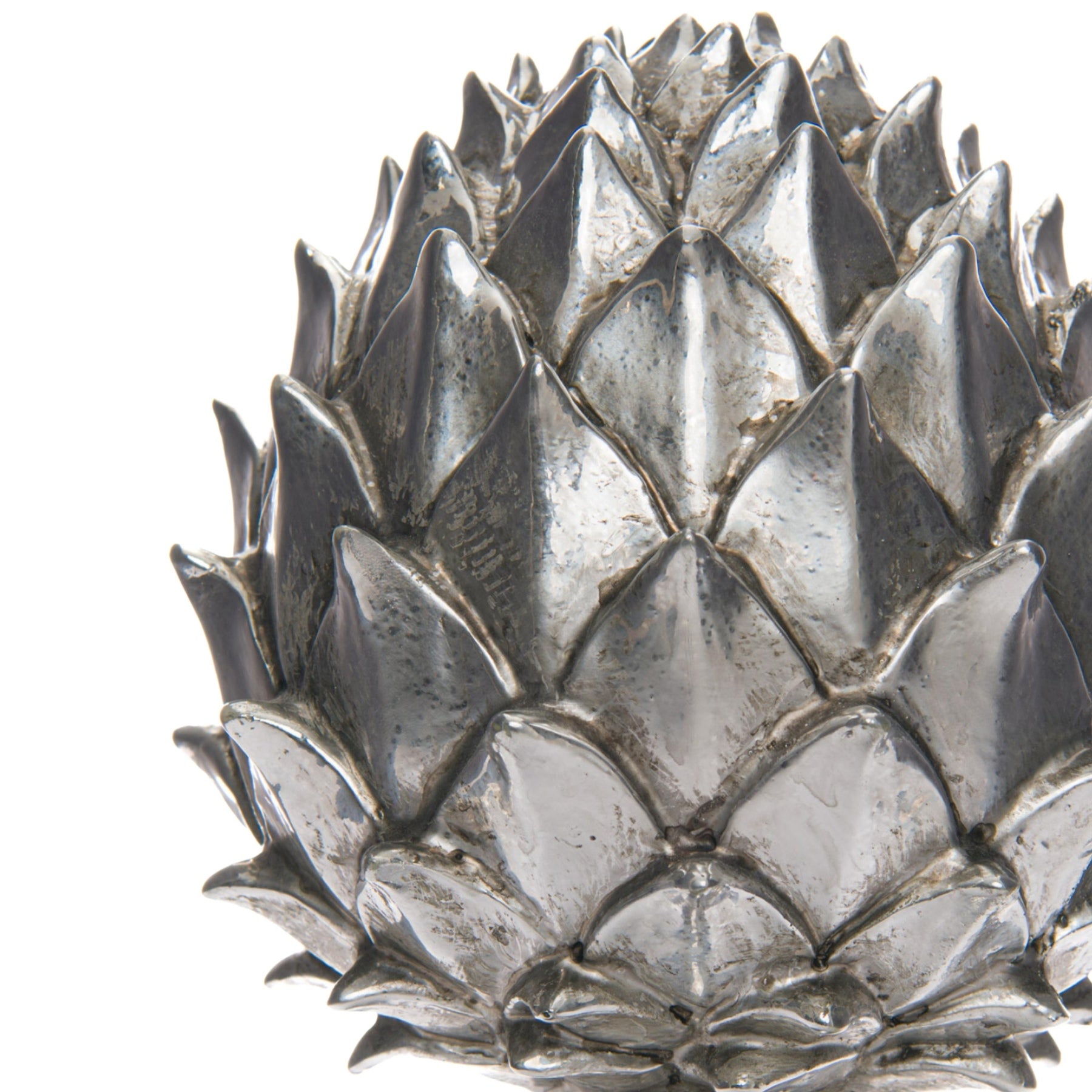 Carmel Pinecone Finial - Silver
