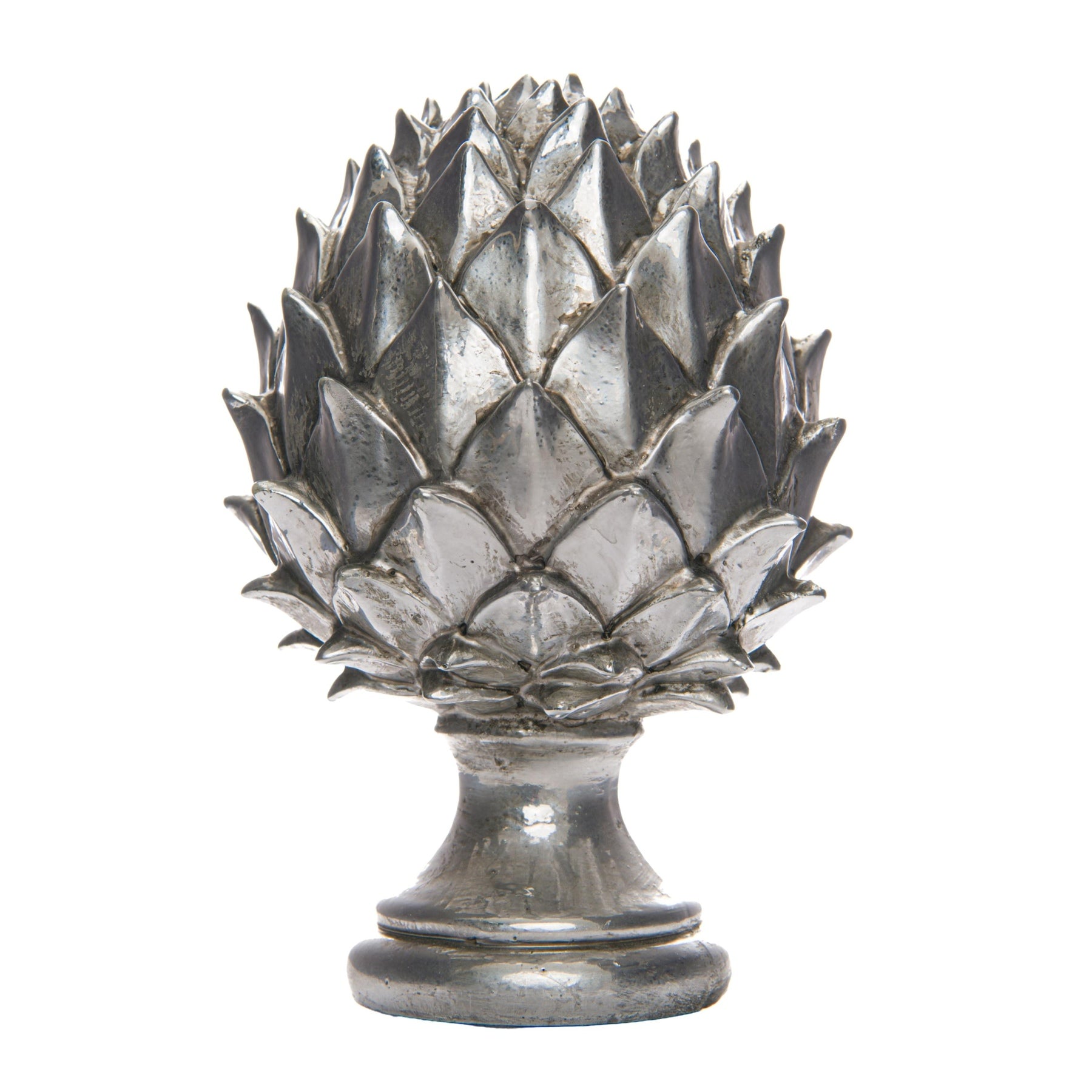 Carmel Pinecone Finial - Silver