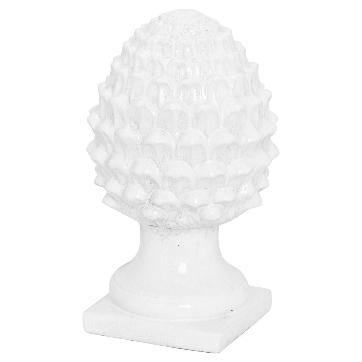 Tahoe White Decorative Acorn