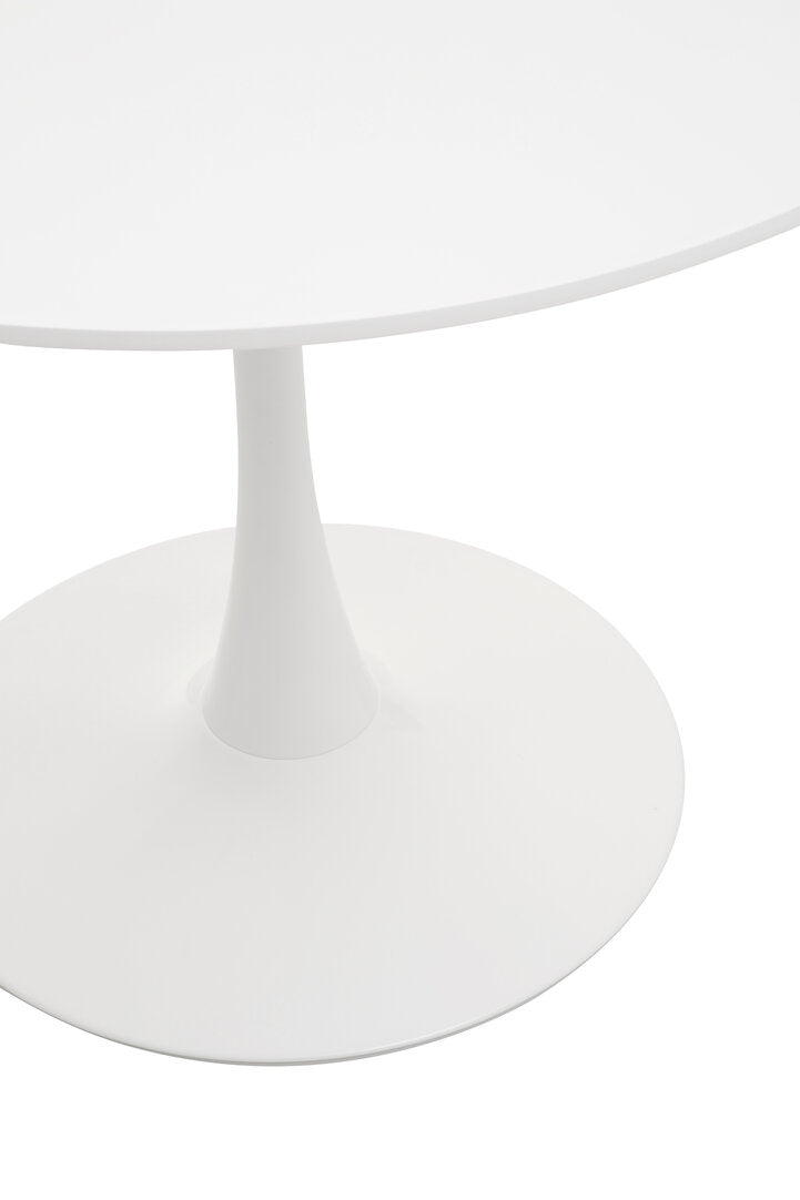 Jensen Round Dining Table - White