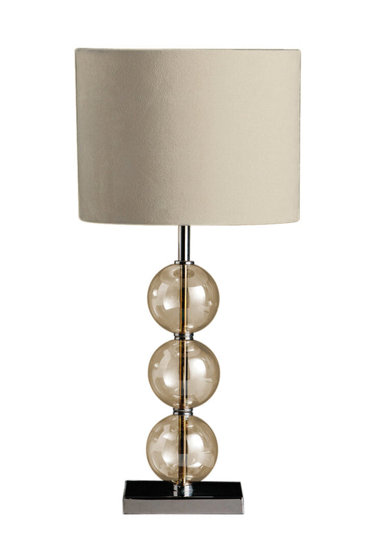 Auretta Orb Table Lamp - Cream
