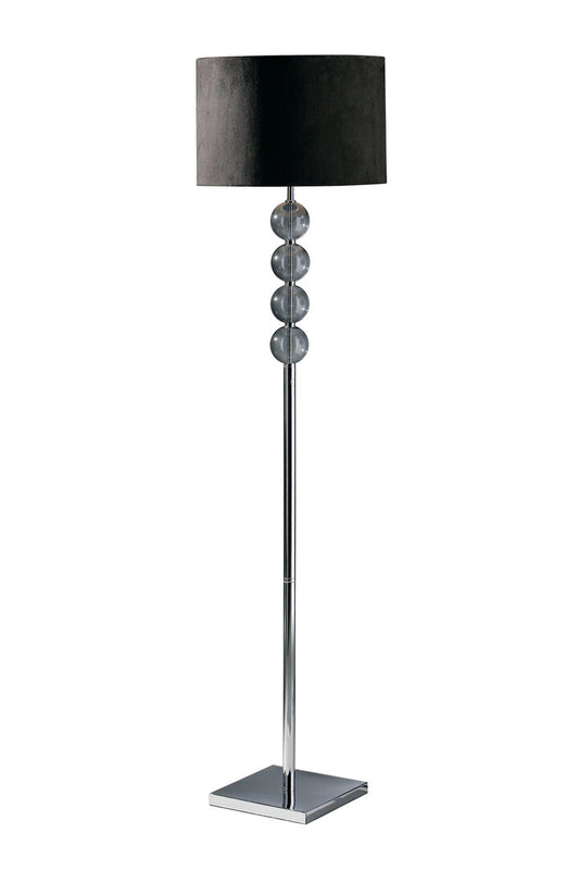 Auretta Orb Floor Lamp - Black