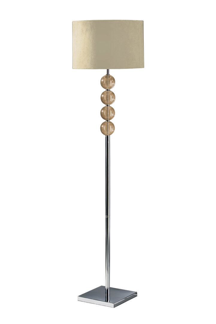 Auretta Orb Floor Lamp - Cream