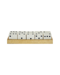 Dixon Dice Set - White & Gold