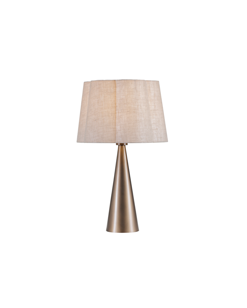 Milford Table Lamp - Smoked Gold