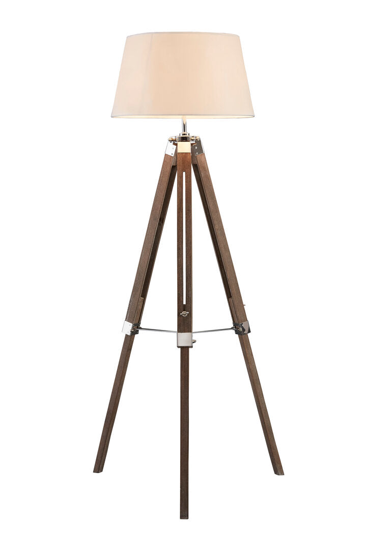 Marchetta Tripod Floor Lamp - Brown