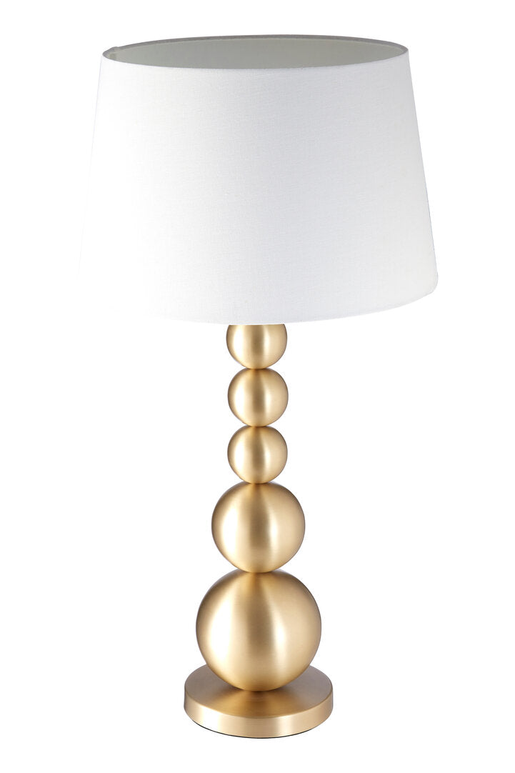 Etta Gold Sphere Ball Table Lamp