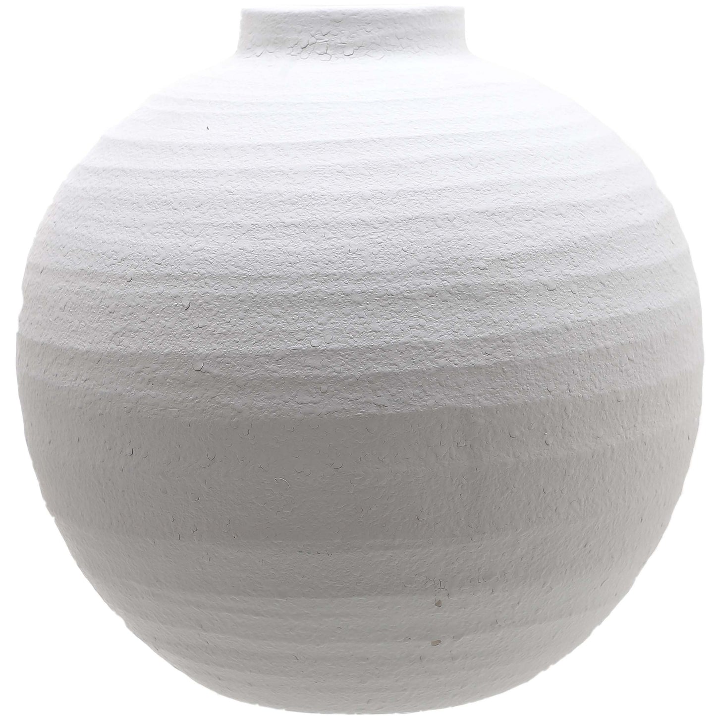 Aminita Matt White Ceramic Vase - Large