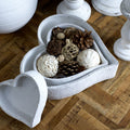 Maya Matt White Ceramic Dishes - Set of 3