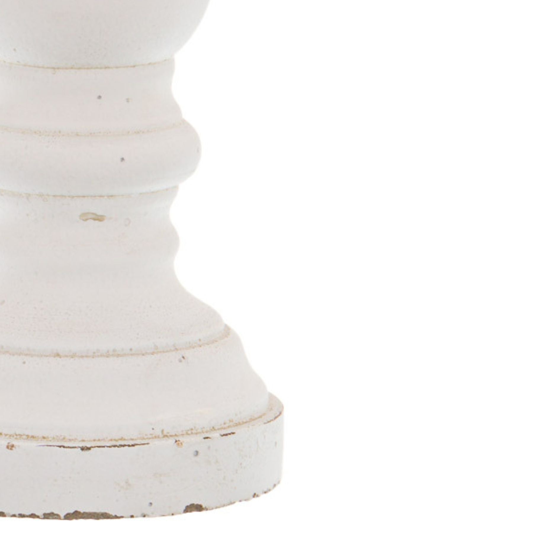 Purity White Column Candle Holder - Small