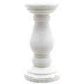 Monterra Matte White Ceramic Candle Holder - Medium