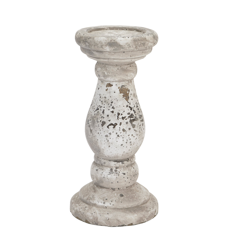 Tierra Stone Ceramic Candle Holder