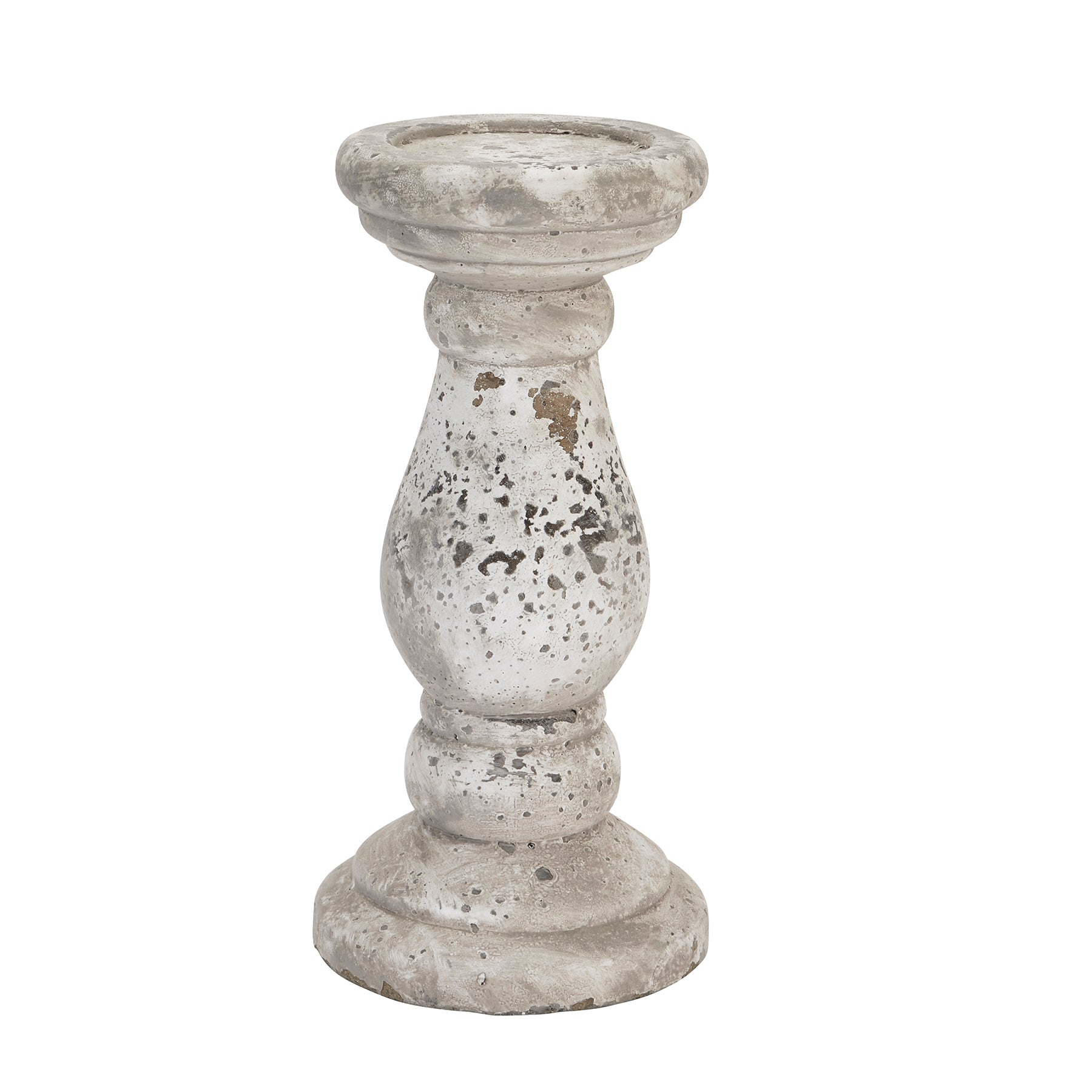 Tierra Stone Ceramic Candle Holder