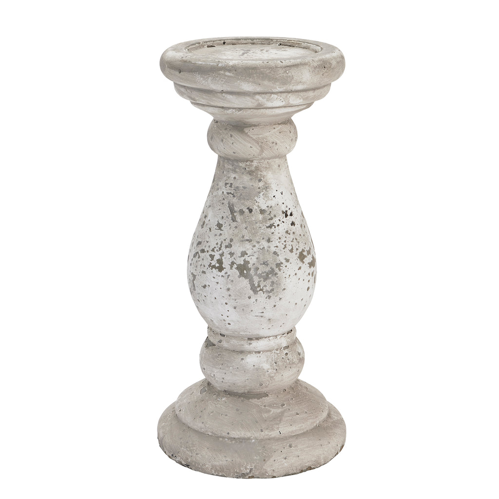 Seawell Stone Ceramic Candle Holder - Large