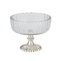 Fluted Glass Display Bowl - Small