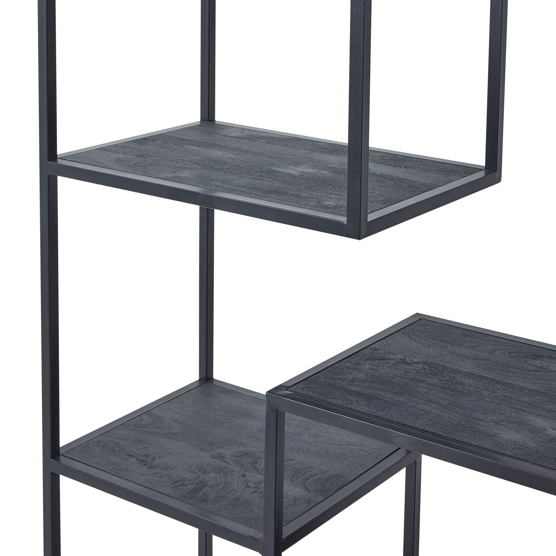 Ladera Black Multi Shelf Unit - Large