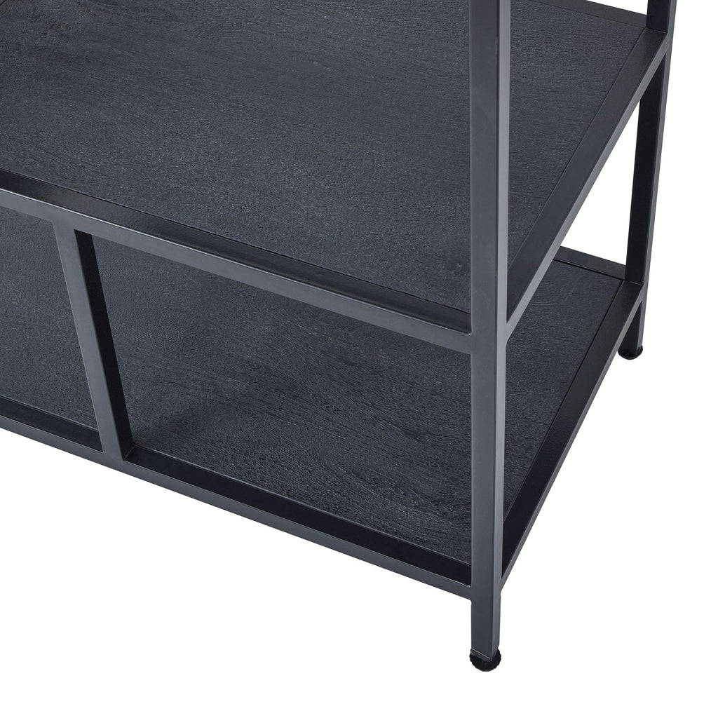 Ladera Black Multi Shelf Unit - Large