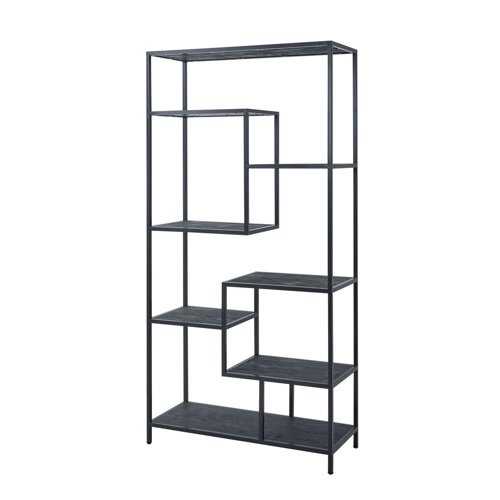 Ladera Black Multi Shelf Unit - Large