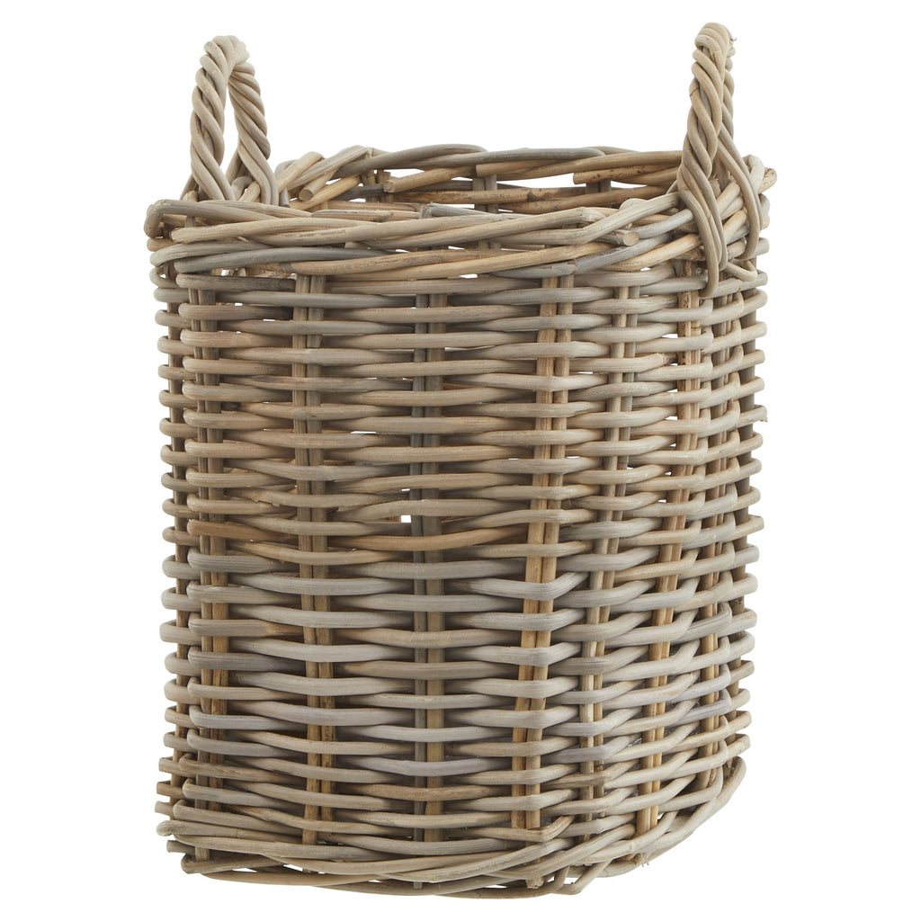 Tavona Rattan Square Storage Baskets - Set of 3