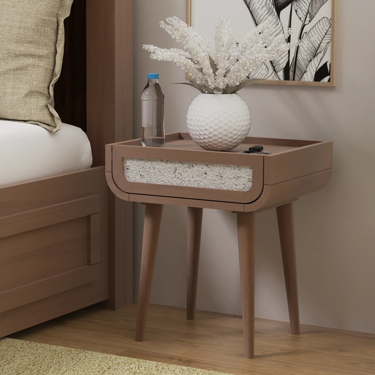 Oxy Side Table - Walnut
