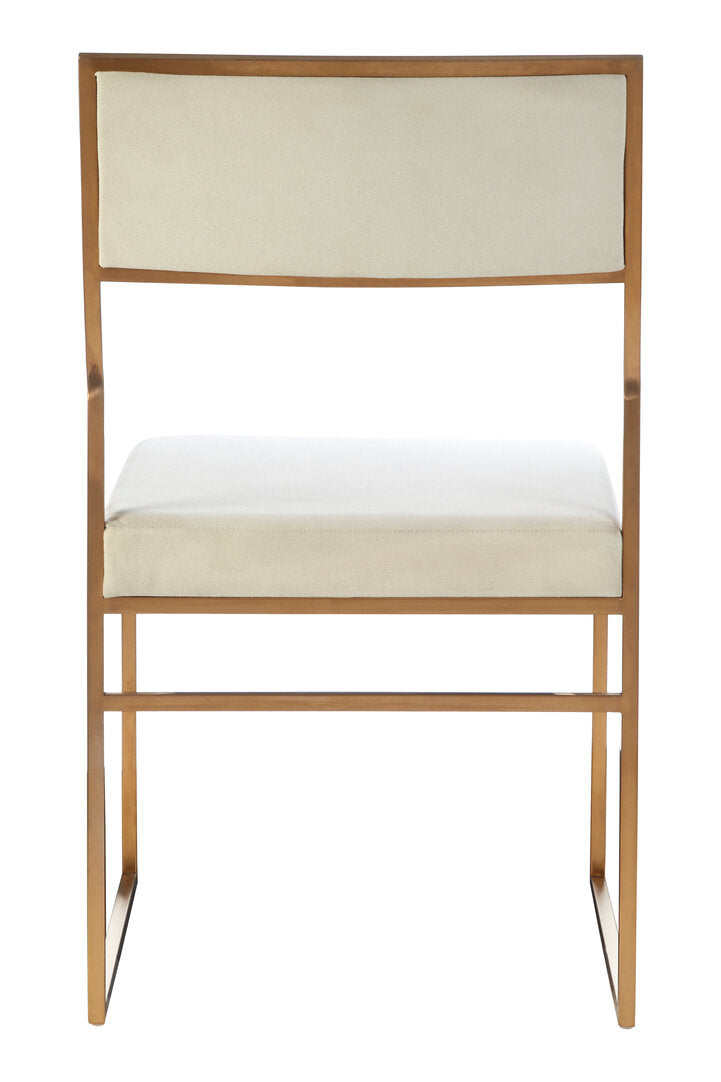 Loreto Dining Chair - Milk Velvet