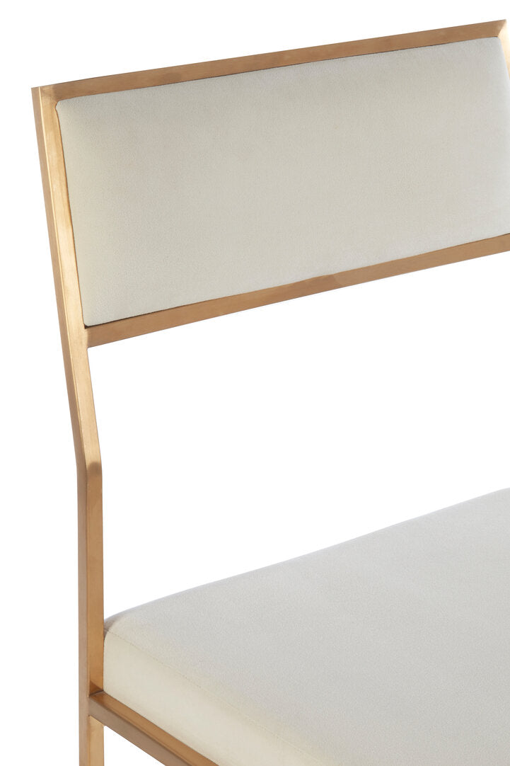 Loreto Dining Chair - Milk Velvet