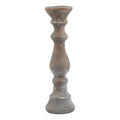 Novae Brown Column Candle Holder - Large