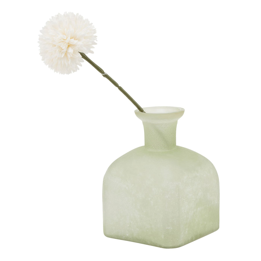 Muse Sage & Brass Candle Holder Vase -  Medium