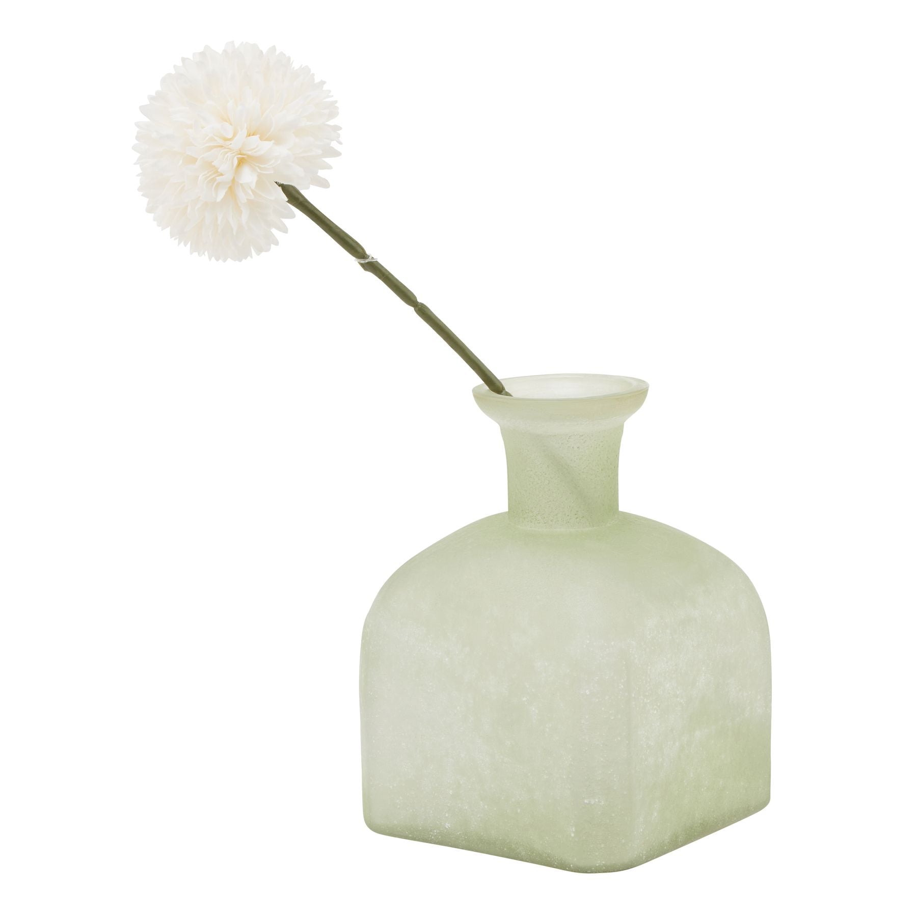 Muse Sage & Brass Candle Holder Vase -  Medium