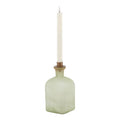 Muse Sage & Brass Candle Holder Vase - Large