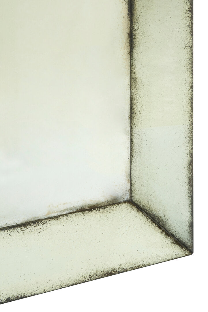 Portia Antiqued Bevelled Mirror - Large