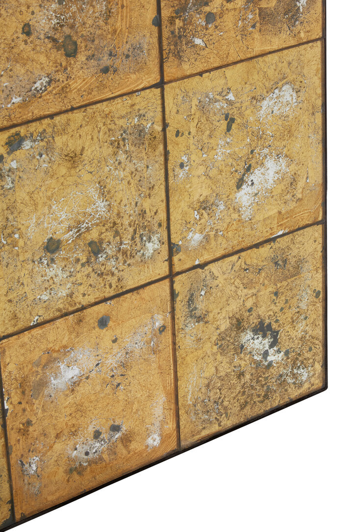 Neckle Antique Gold Tile Mirror