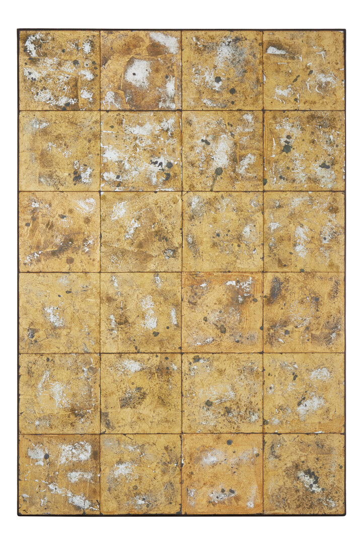 Neckle Antique Gold Tile Mirror