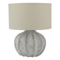 Sunvale Antique White Flute Lamp