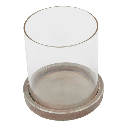 Novae Brown Hurricane Lantern - Small