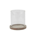 Novae Brown Hurricane Lantern - Small