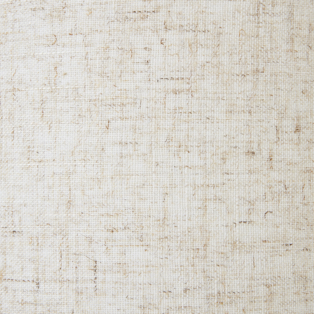Fern White Wicker Table Lamp - Small