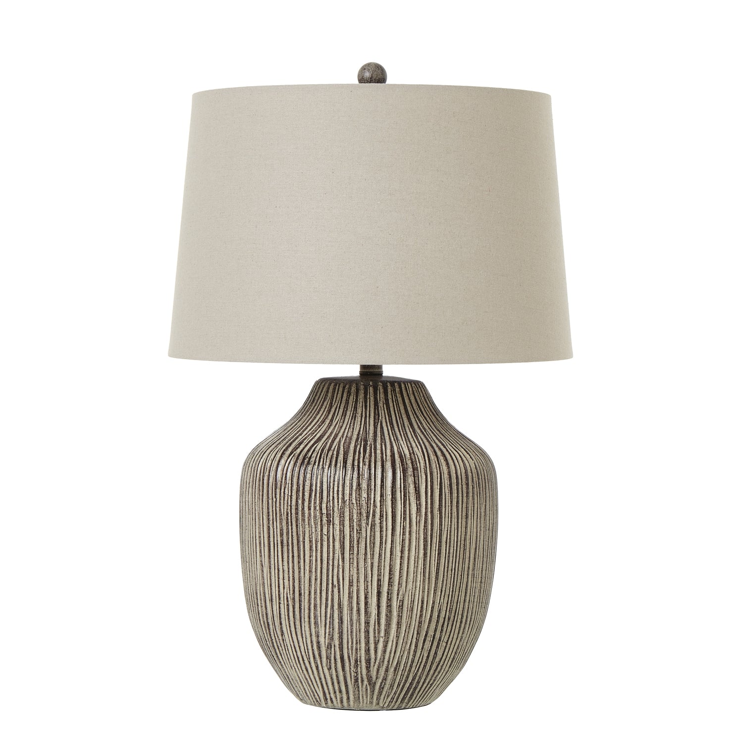 Rosemary Carved Textured Table Lamp