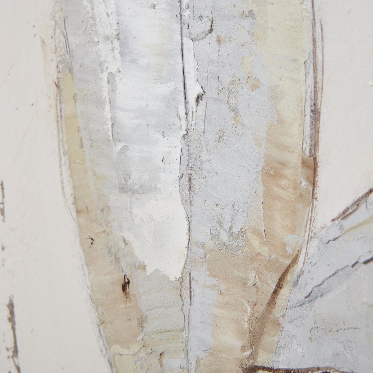 Newport Leaf Framed Painting On Canvas I